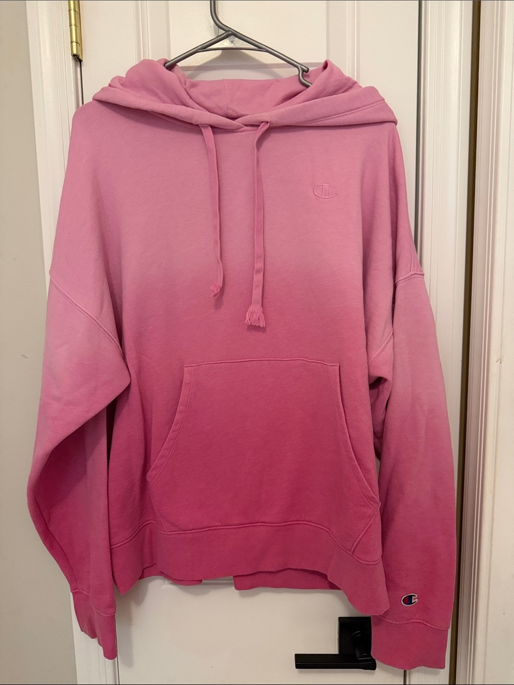 Champion Pink Gradient Hoodie Sweatshirt - Women's